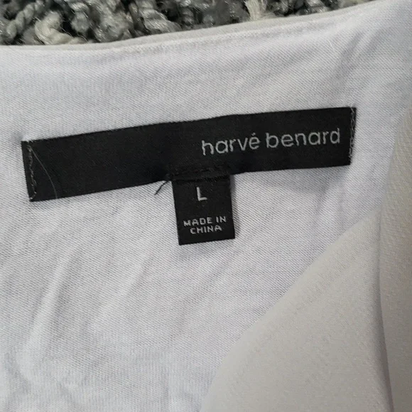 Harvey Benard top lg 👕 white - Picture 2 of 4